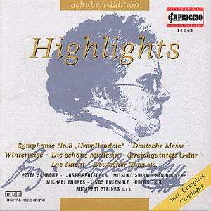 Cover for Franz Schubert · Franz Schubert - (CD) (1996)