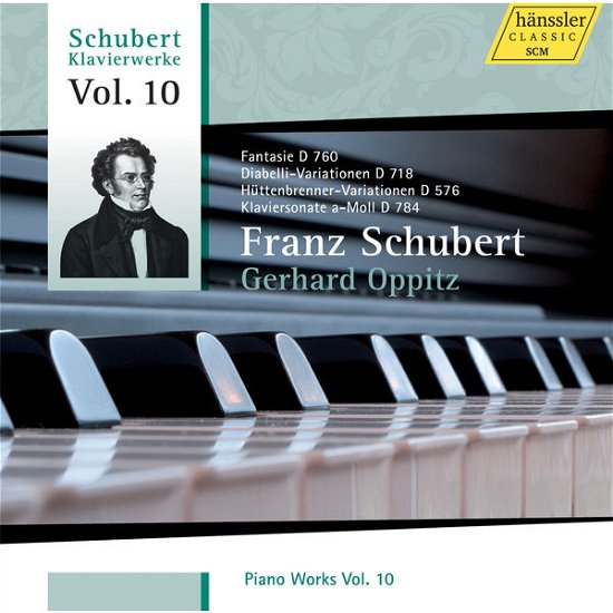 Piano Works 10 - Schubert / Oppitz,gerhard - Musik - HANSSLER - 4010276023630 - 27. august 2013