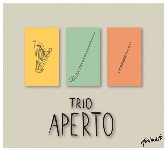 Cover for Trio Aperto (CD) (2016)