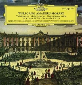 Cover for Berliner Philharmoniker · Wolfgang Amadeus Mozart: Violinkonzerte (180 G) (VINIL) (2022)