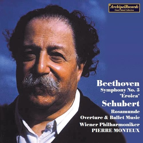 Cover for Beethoven / Monteux · Sinfonie 3 Schubert Rosamu (CD) (2012)