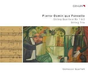 String Quartets Nos 1 & 2 / String Trio - Gemeaux Quartet / Ponnelle - Musiikki - GEN - 4260036251630 - tiistai 30. maaliskuuta 2010