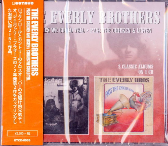 Cover for The Everly Brothers · Pass the Chicken and Listen / Stories We Could Tell (CD) [Japan Import edition] (2019)