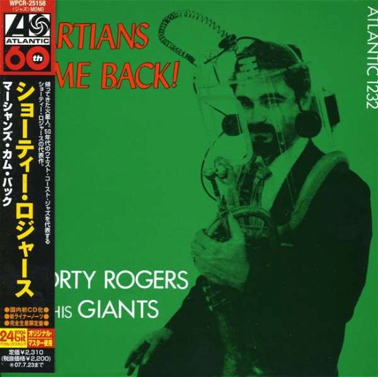 Cover for Shorty Rogers · Martian's Come Back (CD) [Limited edition] (2007)