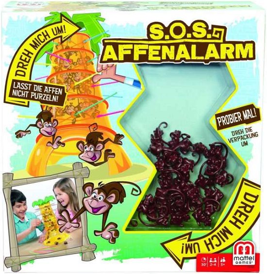 Cover for Mattel · SOS Affenalarm (Leketøy) (2013)