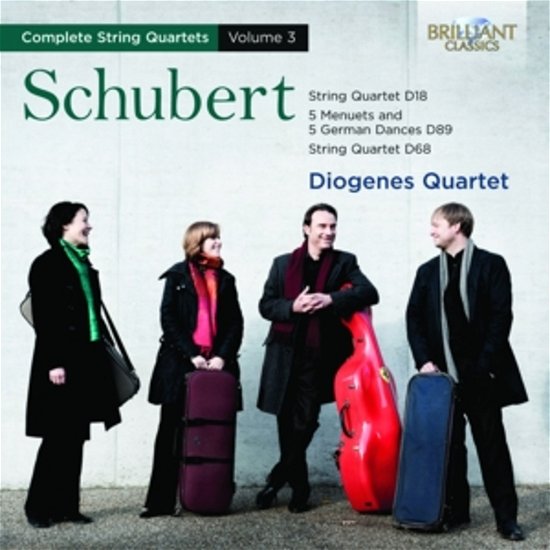 Comp Str Qrts Vol. 3 - Schubert / Diogenes Qrt - Muziek - BRI - 5028421944630 - 18 november 2014