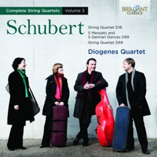 Comp Str Qrts Vol. 3 - Schubert / Diogenes Qrt - Música - BRI - 5028421944630 - 18 de novembro de 2014