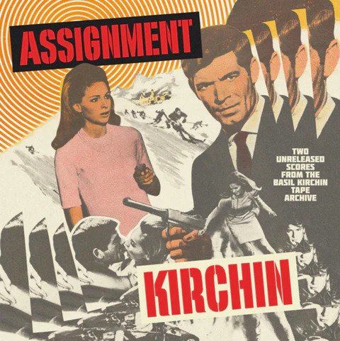 Cover for Basil Kirchin · Assignment Kirchin (LP) (2024)