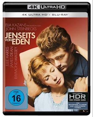 Cover for James Dean,julie Harris,raymond Massey · Jenseits Von Eden (4K Ultra HD) (2023)