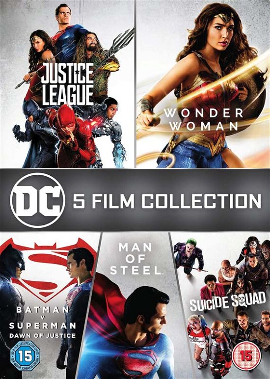 DC (Live Action) 5 Movie Collection - DC 5 Film Collection - Film - Warner Bros - 5051892216630 - 8. oktober 2018