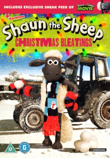 Cover for Shaun the Sheep Christmas Blea · Shaun The Sheep - Christmas Bleatings (DVD) (2014)