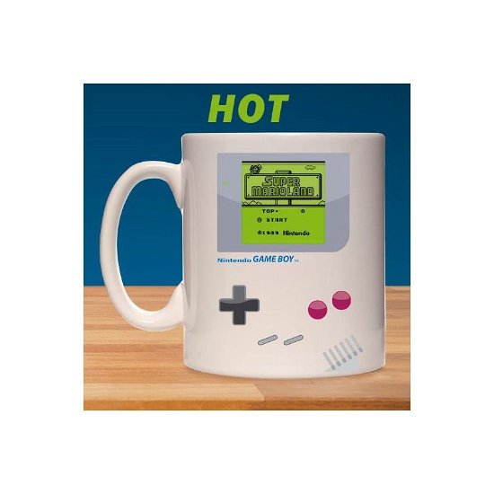 Nintendo Mug Game Boy Heat Change Mug - Paladone - Produtos - Paladone - 5055964706630 - 7 de fevereiro de 2019