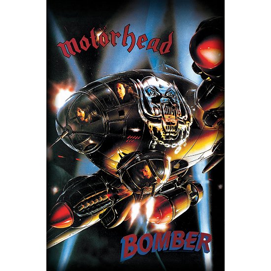 Motorhead Textile Poster: Bomber - Motörhead - Produtos -  - 5056365700630 - 