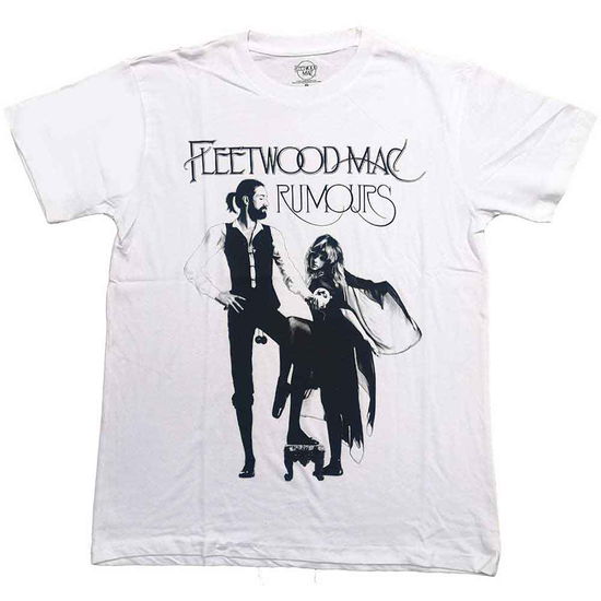 Fleetwood Mac Unisex T-Shirt: Rumours - Fleetwood Mac - Koopwaar -  - 5056561043630 - 