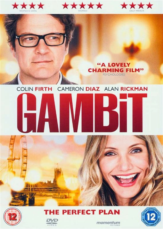 Cover for Gambit (DVD) (2013)