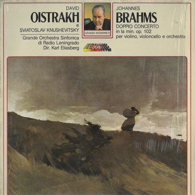 Cover for Johannes Brahms  · Doppio Concerto (VINYL)