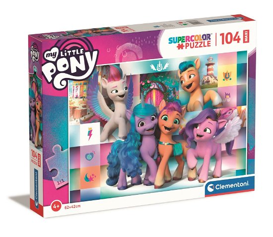 Clementoni Maxi Puzzel My Little Pony Lachen 104st. - Clementoni - Merchandise - Clementoni - 8005125237630 - 
