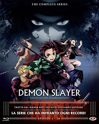 Cover for Demon Slayer · The Complete Series (Eps 01-26) (4 Blu-Ray) (Blu-ray) (2021)