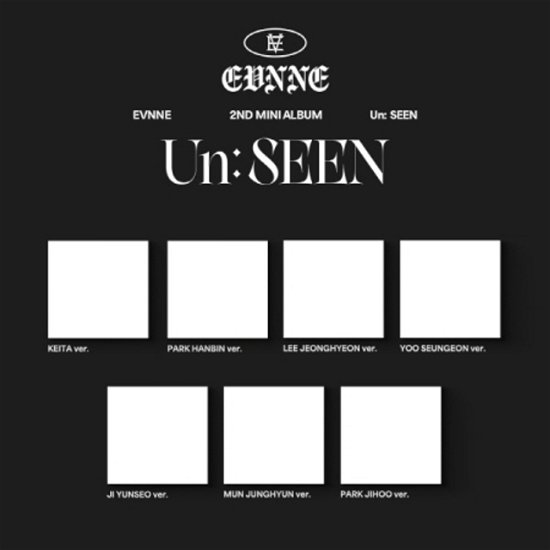 Cover for Evnne · UN: SEEN (CD) [Random Digipack edition] [Digipak] (2024)