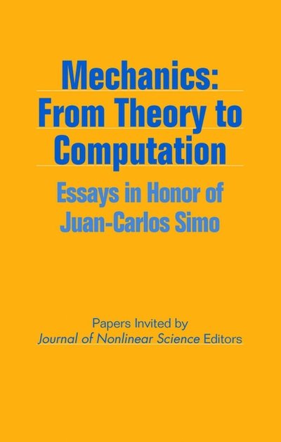 Cover for Journal of Nonlinear Science · Mechanics: From Theory to Computation (Buch) (1999)