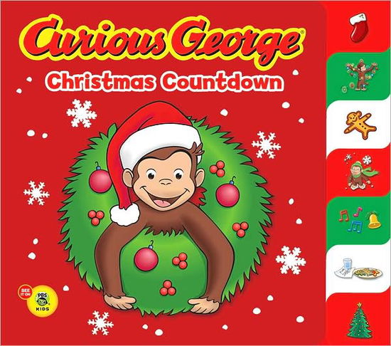 Curious George Christmas Countdown - H. A. Rey - Książki - Houghton Mifflin Harcourt Publishing Com - 9780547238630 - 1 września 2009