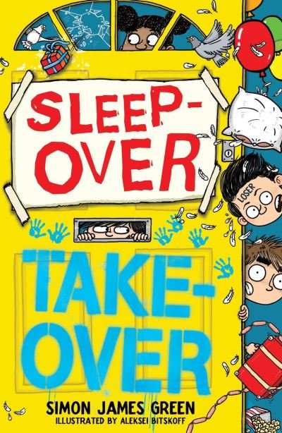 Sleepover Takeover - Simon James Green - Livros - Scholastic - 9780702303630 - 6 de janeiro de 2022