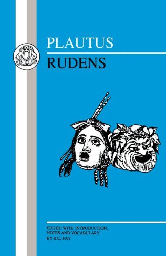 Rudens - BCP Latin Texts - Titus Maccius Plautus - Libros - Bloomsbury Publishing PLC - 9780862920630 - 1 de junio de 1991