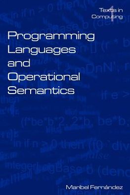 Cover for M Fernandez · Programming Languages and Operational Semantics: an Introduction (Paperback Bog) (2004)