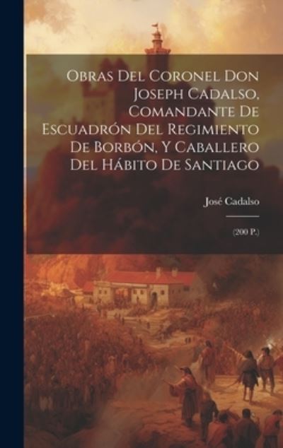 Obras Del Coronel Don Joseph Cadalso, Comandante de Escuadrón Del Regimiento de Borbón, y Caballero Del Hábito de Santiago : (200 P. ) - José Cadalso - Książki - Creative Media Partners, LLC - 9781020952630 - 18 lipca 2023