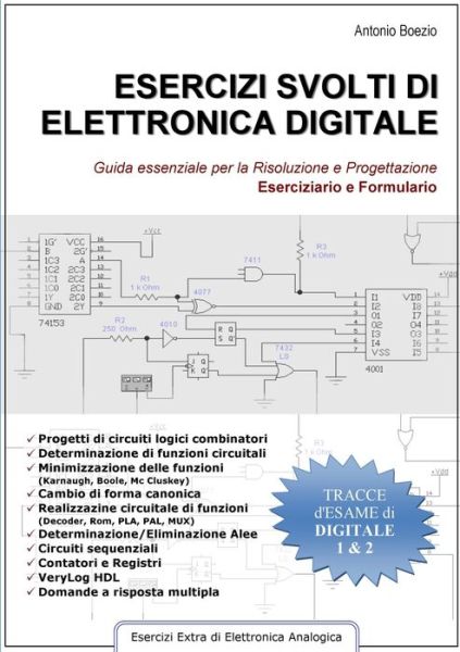 Cover for Antonio Boezio · Esercizi svolti di elettronica digitale (Paperback Book) (2016)