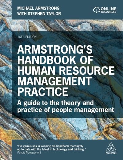 Cover for Michael Armstrong · Armstrong's Handbook of Human Resource Management Practice: A Guide to the Theory and Practice of People Management (Paperback Bog) [16 Revised edition] (2023)