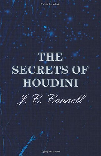 Cover for J. C. Cannell · The Secrets of Houdini (Paperback Book) (2010)