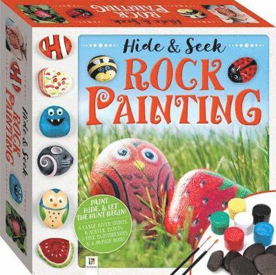 Hide and Seek Rock Painting Kit - Rock Painting - Hinkler Pty Ltd - Bøger - Hinkler Books - 9781488910630 - 1. december 2017