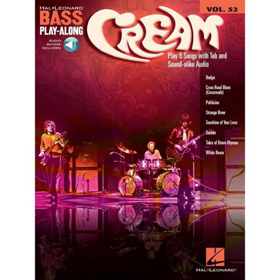 Cream - Cream - Inne - Leonard Corporation, Hal - 9781495022630 - 1 maja 2016