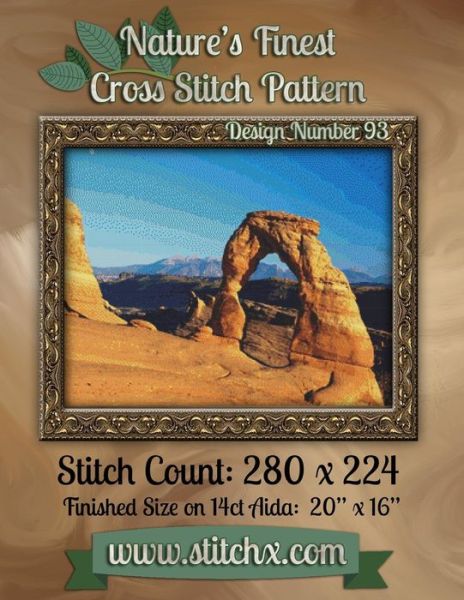 Cover for Nature Cross Stitch · Nature's Finest Cross Stitch Pattern: Design Number 93 (Paperback Book) (2014)