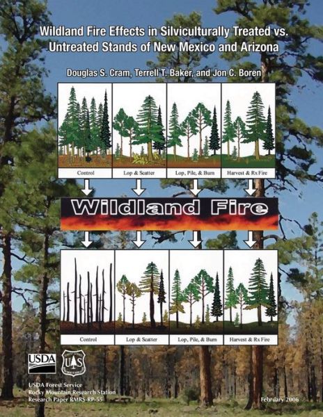 Cover for Usda Forest Service · Wildlife Fire Effects in Silviculturally Treated vs Untreated Stands of New Mexico and Arizona (Pocketbok) (2015)