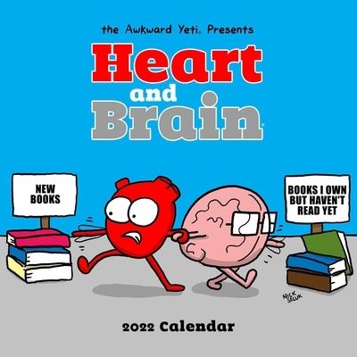 Cover for Nick Seluk · Heart and Brain 2022 Wall Calendar (Calendar) (2021)