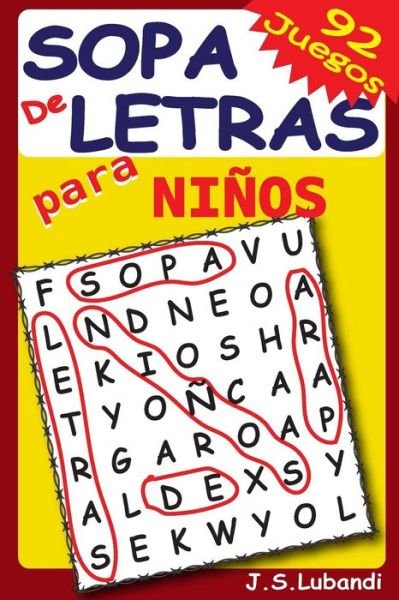 Cover for Jaja Media · Sopa de Letras para Ninos (Paperback Book) (2016)