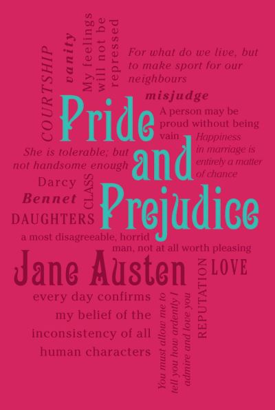 Cover for Jane Austen · Pride and Prejudice - Word Cloud Classics (Paperback Book) [2nd edition] (2025)