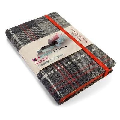 Cover for Waverley S.T. (M): Castle Grey Pocket Genuine Tartan Cloth Commonplace Notebook (Hardcover Book) (2017)