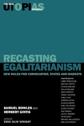 Cover for Erik Olin Wright · Recasting Egalitarianism: New Rules for Communities, States and Markets (The Real Utopias Project) (Hardcover Book) [1st Published by Verso 1998/volume 3 edition] (1999)
