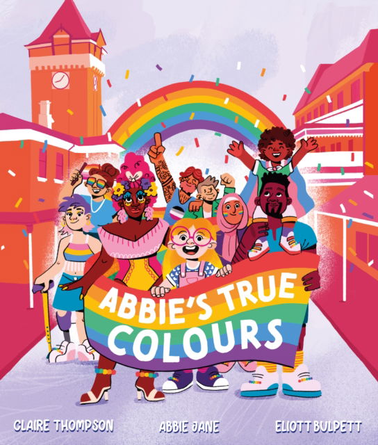 Cover for Claire Thompson · Abbie's True Colours (Paperback Book) (2025)