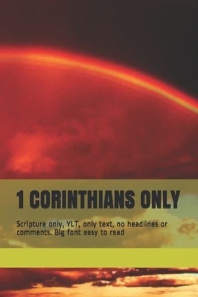 Cover for Enoch Enough · 1 Corinthians Only (Pocketbok) (2018)