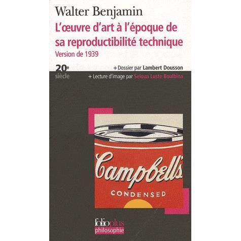 Oeuvr Art a Epoq Reprod (Folio Plus Philosophie) (French Edition) - Walter Benjamin - Books - Gallimard Education - 9782070349630 - 2008