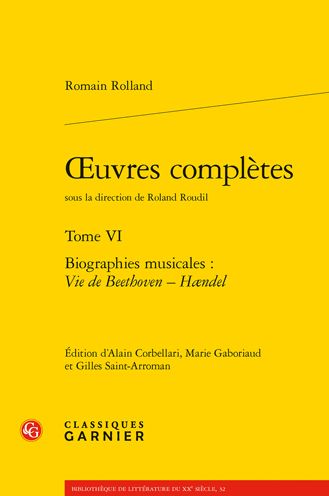 Cover for Romain Rolland · Oeuvres Completes. Tome VI (Paperback Book) (2021)