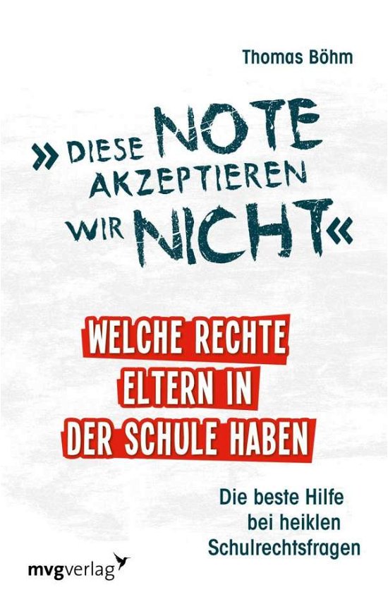 Cover for Böhm · Diese Note akzeptieren wir nicht (Bog)