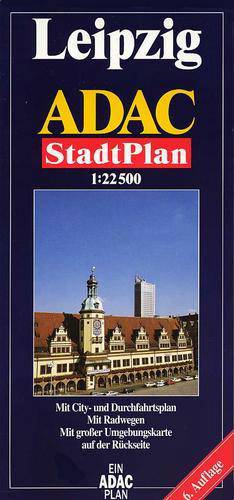 Cover for ADAC Verlag · ADAC Stadtplan: Leipzig (Book) (2001)