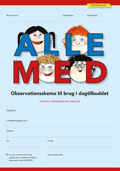 Cover for Jesper Sejdner Knudsen; Inge Benn Thomsen · Alle med: Alle med skema (10 stk.) (Bog) [1. udgave] (2011)
