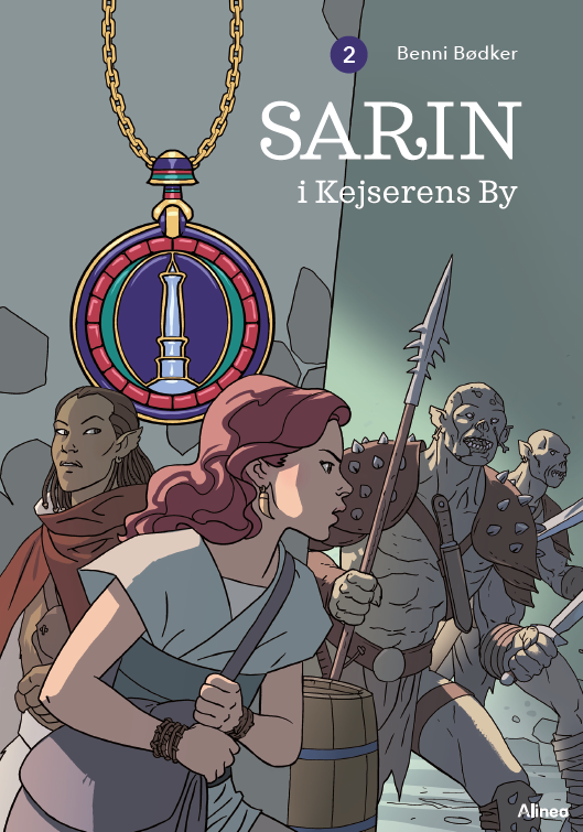 Cover for Benni Bødker · Sarin-serien: Sarin 2 - Sarin i kejserens by, Blå Læseklub (Bound Book) [2nd edition] (2023)