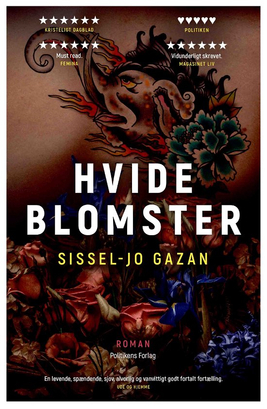 Cover for Sissel-Jo Gazan · Hvide blomster (Paperback Bog) [2. udgave] (2022)
